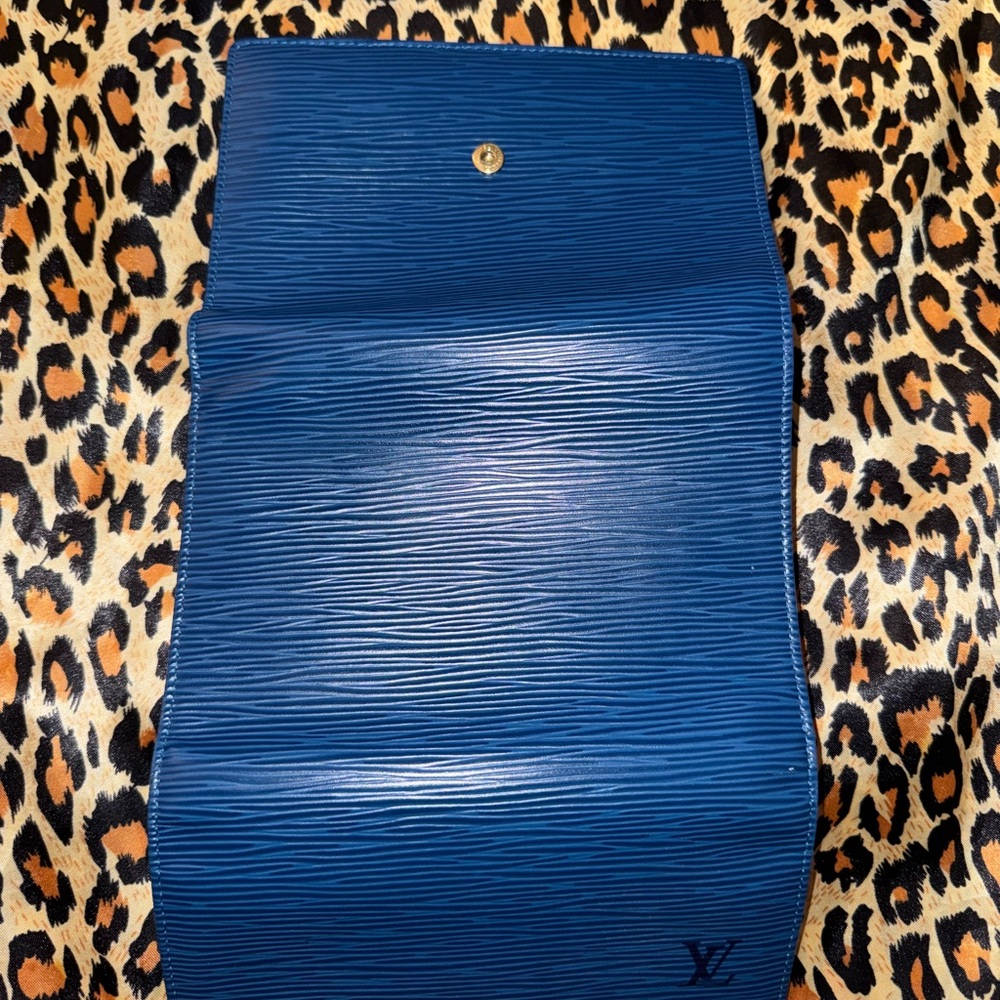 Louis Vuitton Blue Wallet